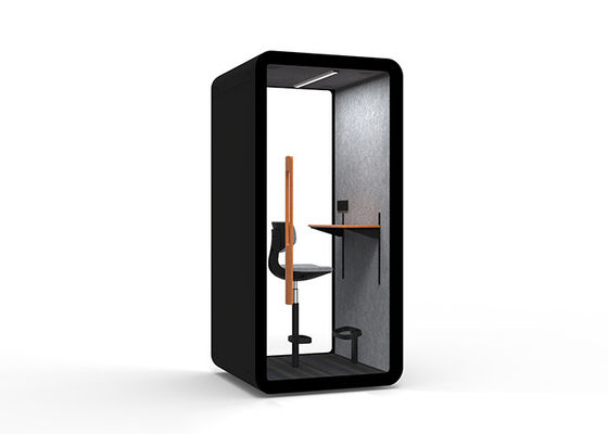 Movable Acoustic Office Pods Aluminum Structure Frame Soundproof Meeting Pods