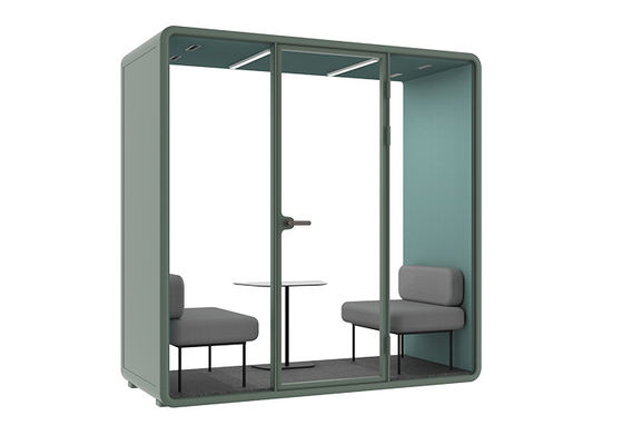 NEW Movable Soundproof Office Pod Phone Booth Acoustic Office Vocal Recording Pod for Office & Warehouse