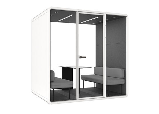 Acoustic Sound Booth For Council Chamber Easy Assembled Safety Office Silent Pods