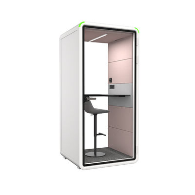 STC30dB Sound Insulation Soundproof Booth with 4000K Natural Light and 100-240V Power Supply Private Meeting Pod