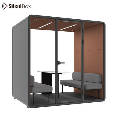 STC30dB Soundproofing Office Pod with 4000K Lighting and 100-240V Power Supply for Versatile Applications