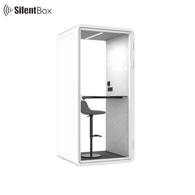 Modern Soundproof Acoustic Pod with 4000K LED Lighting and STC30dB Sound Insulation for 1-6 People