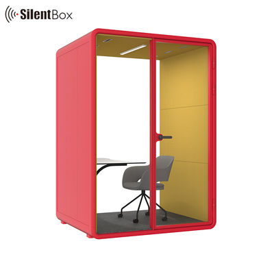 Flexible Customizable Mobile Meeting Pod Phone Booth Soundproof Modern Office Solution