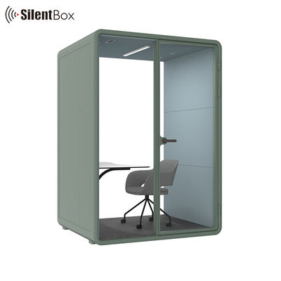 Indoor Two People Private Conference Small Soundproof Acoustic Cabinet Sound Insulation Privacy Pods