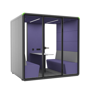 Acoustic Open Space Soundproof Leisure Pods Silent Booth Silence Pods for Office Temporary Meeting Room