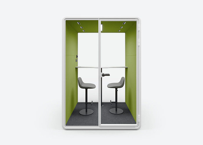 M Size Silent Phone Booth Meeting Room Privacy Acoustic Office Pods For 1 - 2 Person