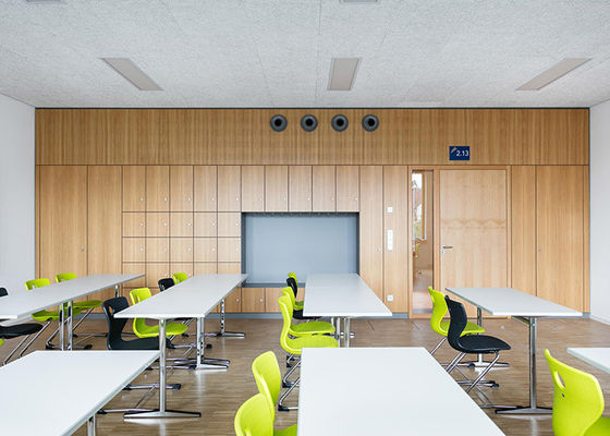 पर्यावरण के अनुकूल हटाने योग्य ठोस विभाजन दीवार स्टील अग्निरोधक बोर्ड गोपनीयता बैठक विभाजन दीवार