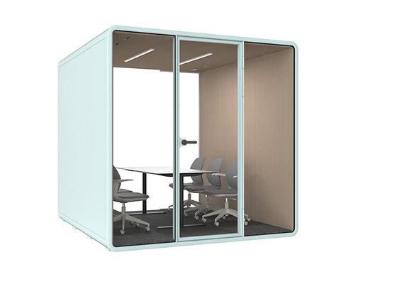 आधुनिक ध्वनिरोधी ध्वनिक केबिन कार्यालय पॉड डिजाइन कार्य पोर्टेबल ध्वनि केबिन पूर्वनिर्मित होम रिकॉर्डिंग फोन बूथ बिक्री के लिए